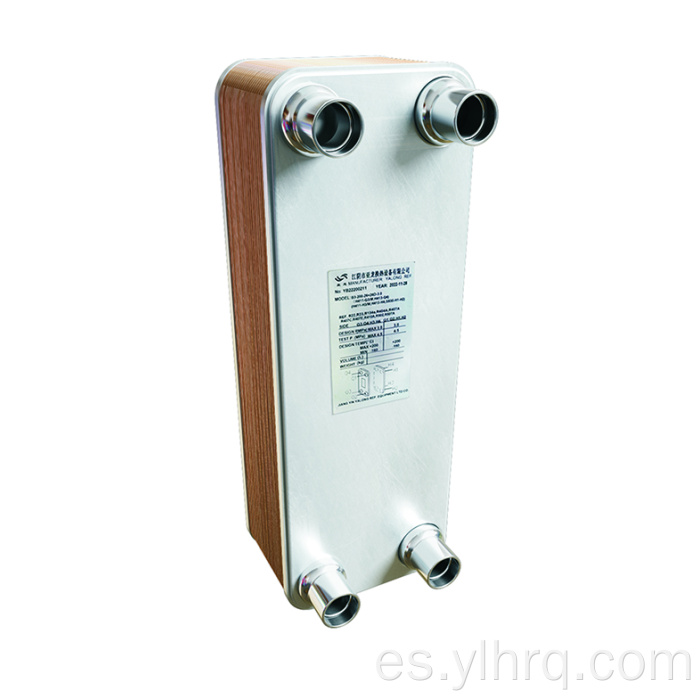 Intercambiador de calor de placa soldada 20 placas B3-95B-20D-4.5